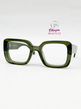 Cargar imagen en el visor de la galería, <div title='UNISEX | CUADRADO | | ACETATO | VERDE | | Tipo Lente COMPLETO' > ML5513 C2 </div>