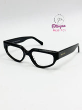 Cargar imagen en el visor de la galería, <div title='MUJER | RECTANGULAR | | ACETATO | NEGRO | | Tipo Lente COMPLETO' > ML5517 C1 </div>