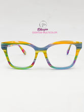 Cargar imagen en el visor de la galería, <div title='Genero MUJER | Forma CUADRADO | Color MULTICOLOR | COMPLETO | 142mmANCHOTOTAL | 52mmANCHODELENTE | 43mmALTURADELENTE | 19mmPUENTE | 152mmLONGITUDDE' > O2291055 MULTICOLOR </div>