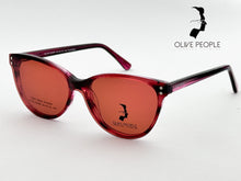 Cargar imagen en el visor de la galería, <div title='Genero MUJER | Forma GATO | Color PURPURA | COMPLETO | 137mmANCHOTOTAL | 51mmANCHODELENTE | 41mmALTURADELENTE | 16mmPUENTE | 145MM LONGITU' > OLIVE-024SP PUR-BRN </div>