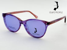 Cargar imagen en el visor de la galería, <div title='Genero MUJER | Forma GATO | Color PURPURA ROSA | COMPLETO | 137mmANCHOTOTAL | 51mmANCHODELENTE | 41mmALTURADELENTE | 16mmPUENTE | 145MM LON' > OLIVE-024SP PURPLE </div>