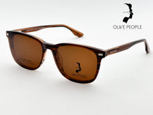 Cargar imagen en el visor de la galería, <div title='Genero UNISEX | Forma CUADRADO | Color CAFE | COMPLETO | 139mmANCHOTOTAL | 51mmANCHODELENTE | 40mmALTURADELENTE | 18mmPUENTE | 145MM LONGI' > OLIVE-028SP BROWN </div>