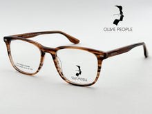 Cargar imagen en el visor de la galería, <div title='Genero UNISEX | Forma CUADRADO | Color CAFE | COMPLETO | 139mmANCHOTOTAL | 51mmANCHODELENTE | 40mmALTURADELENTE | 18mmPUENTE | 145MM LONGI' > OLIVE-028SP BROWN </div>