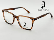 Cargar imagen en el visor de la galería, <div title='Genero UNISEX | Forma CUADRADO RECTANGULAR | Color CAFE | COMPLETO | 139mmANCHOTOTAL | 50mmANCHODELENTE | 40mmALTURADELENTE | 17mmPUENTE | ' > OLIVE-030SP BROWN </div>