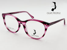 Cargar imagen en el visor de la galería, <div title='Genero MUJER | Forma GATO | Color PURPURA | COMPLETO | 138mmANCHOTOTAL | 50mmANCHODELENTE | 44mmALTURADELENTE | 17mmPUENTE | 140MM LONGITU' > OLIVE-026SP PUR-BRN </div>