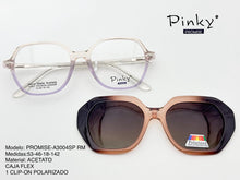 Cargar imagen en el visor de la galería, <div title='Genero MUJER | Forma REDONDO | Color MORADO TRASPARENTE | COMPLETO | 144mmANCHOTOTAL | 52mmANCHODELENTE | 45mmALTURADELENTE | 18mmPUENTE | 142mmLONG' > PROMISE-A3004SP RM </div>