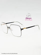 Cargar imagen en el visor de la galería, <div title='Genero UNISEX | Forma CUADRADO | Color NEGRO | COMPLETO | 140mmANCHOTOTAL | 54mmANCHODELENTE | 47mmALTURADELENTE | 18mmPUENTE | 142mmLONGITUDDEVARI' > SO-V21M0304 </div>