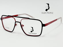 Cargar imagen en el visor de la galería, <div title='Genero UNISEX | Forma CUADRADO RECTANGULAR | Color AZUL ROJO | COMPLETO | 145mmANCHOTOTAL | 55mmANCHODELENTE | 42mmALTURADELENTE | 17mm PUENT' > SP001 D.BLUE-RED </div>