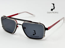 Cargar imagen en el visor de la galería, <div title='Genero UNISEX | Forma CUADRADO RECTANGULAR | Color AZUL ROJO | COMPLETO | 145mmANCHOTOTAL | 55mmANCHODELENTE | 42mmALTURADELENTE | 17mm PUENT' > SP001 D.BLUE-RED </div>