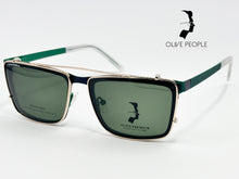 Cargar imagen en el visor de la galería, <div title='Genero UNISEX | Forma CUADRADO RECTANGULAR | Color AZUL VERDE | COMPLETO | 145mmANCHOTOTAL | 55mmANCHODELENTE | 38mmALTURADELENTE | 20mm PUEN' > SP003 D.BLUE-GRN </div>