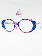 Cargar imagen en el visor de la galería, <div title='Genero MUJER | Forma REDONDO | Color AZUL ROSA | COMPLETO | 142mmANCHOTOTAL | 49mmANCHODELENTE | 45mmALTURADELENTE | 19mmPUENTE | 145mmLONGITUDDEVAR' > YC-21121 C3 </div>