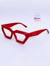 Cargar imagen en el visor de la galería, <div title='MUJER | RECTANGULAR | | ACETATO | ROJO | | Tipo Lente COMPLETO' > YD1241 C2 </div>