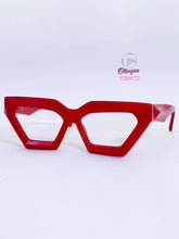 Cargar imagen en el visor de la galería, <div title='MUJER | RECTANGULAR | | ACETATO | ROJO | | Tipo Lente COMPLETO' > YD1241 C2 </div>