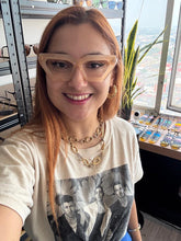 Cargar imagen en el visor de la galería, <div title='MUJER | RECTANGULAR | | ACETATO | NUDE | | Tipo Lente COMPLETO' > YD1241 C4 </div>