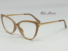 Cargar imagen en el visor de la galería, <div  title='Genero MUJER | Forma GATO  | Color BEIGE DORADO  | COMPLETO | 136mmANCHOTOTAL | 53mmANCHODELENTE | 42mmALTURADELENTE | 18mmPUENTE | 143mmLONGITUDDEVAR' > 95658 C6 </div>
