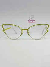 Cargar imagen en el visor de la galería, <div  title='Genero MUJER | Forma GATO  | Color AMARILLO BLANCO  | COMPLETO | 140mmANCHOTOTAL | 52mmANCHODELENTE | 40mmALTURADELENTE | 18mmPUENTE | 140mmLONGITUDDE' > BL-66037 A </div>
