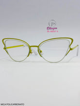 Cargar imagen en el visor de la galería, <div  title='Genero MUJER | Forma GATO  | Color AMARILLO BLANCO  | COMPLETO | 140mmANCHOTOTAL | 52mmANCHODELENTE | 40mmALTURADELENTE | 18mmPUENTE | 140mmLONGITUDDE' > BL-66037 A </div>
