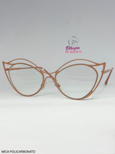 Cargar imagen en el visor de la galería, <div  title='Genero MUJER | Forma GATO  | Color ROSA   | COMPLETO | 146mmANCHOTOTAL | 54mmANCHODELENTE | 45mmALTURADELENTE | 20mmPUENTE | 140mmLONGITUDDEVARILLA | ' > BL-66038 R </div>
