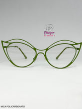 Cargar imagen en el visor de la galería, <div  title='Genero MUJER | Forma GATO  | Color VERDE   | COMPLETO | 146mmANCHOTOTAL | 54mmANCHODELENTE | 45mmALTURADELENTE | 20mmPUENTE | 140mmLONGITUDDEVARILLA |' > BL-66038 V </div>
