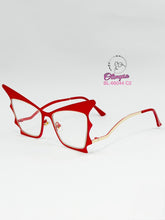 Cargar imagen en el visor de la galería, <div  title='Genero  | Forma MUJER GATO | Color  ROJO  |  | COMPLETOmmANCHOTOTAL | 143mmANCHODELENTE | 52mmALTURADELENTE | 18mmPUENTE | 140mmLONGITUDDEVARILLA | 54' > BL-66044 C2 </div>
