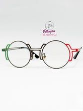 Cargar imagen en el visor de la galería, <div  title='Genero  | Forma UNISEX REDONDO | Color  NEGRO ROJO | VERDE | COMPLETOmmANCHOTOTAL | 140mmANCHODELENTE | 45mmALTURADELENTE | 21mmPUENTE | 140mmLONGITUD' > BL-66101 C2 </div>
