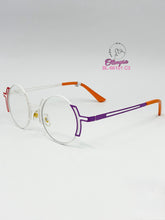 Cargar imagen en el visor de la galería, <div  title='Genero  | Forma UNISEX REDONDO | Color  BLANCO MORADO | ROJO | COMPLETOmmANCHOTOTAL | 140mmANCHODELENTE | 45mmALTURADELENTE | 21mmPUENTE | 140mmLONGIT' > BL-66101 C3 </div>
