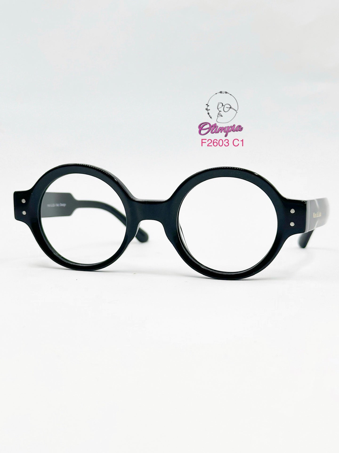 <div  title='UNISEX | REDONDO |  | ACETATO | NEGRO |  | Tipo Lente COMPLETO' > F2603 C1 </div>