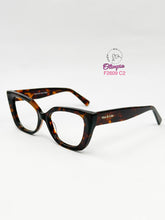 Cargar imagen en el visor de la galería, &lt;div  title=&#39;MUJER | CUADRADO GATO | GATO | ACETATO | CAREY |  | Tipo Lente COMPLETO&#39; &gt; F2609 C2 &lt;/div&gt;
