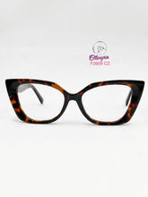 Cargar imagen en el visor de la galería, &lt;div  title=&#39;MUJER | CUADRADO GATO | GATO | ACETATO | CAREY |  | Tipo Lente COMPLETO&#39; &gt; F2609 C2 &lt;/div&gt;

