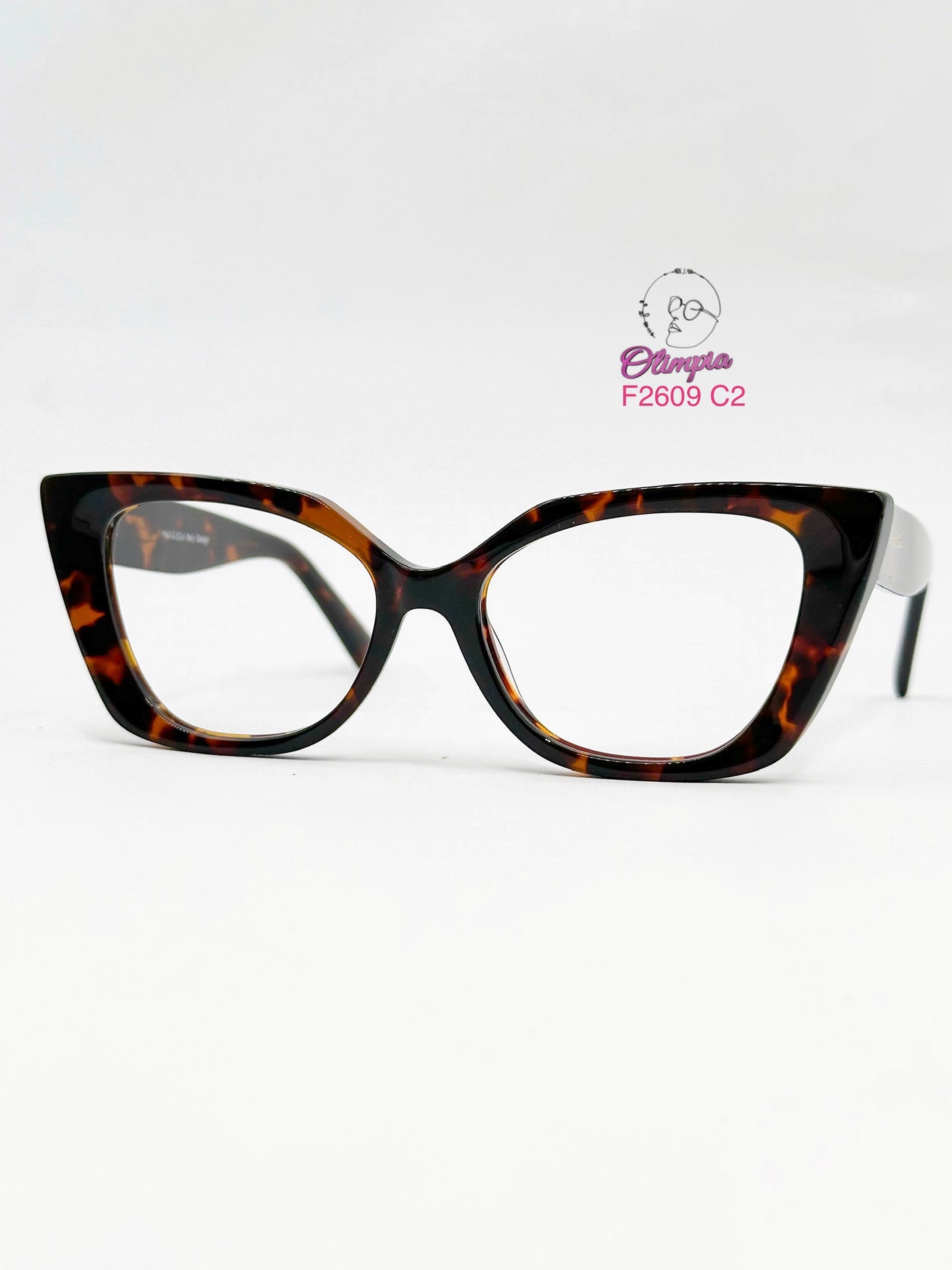 <div  title='MUJER | CUADRADO GATO | GATO | ACETATO | CAREY |  | Tipo Lente COMPLETO' > F2609 C2 </div>
