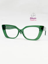 Cargar imagen en el visor de la galería, &lt;div  title=&#39;MUJER | CUADRADO GATO | GATO | ACETATO | VERDE |  | Tipo Lente COMPLETO&#39; &gt; F2609 C5 &lt;/div&gt;

