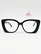 Cargar imagen en el visor de la galería, &lt;div  title=&#39;MUJER | CUADRADO | GATO | ACETATO | NEGRO |  | Tipo Lente COMPLETO&#39; &gt; F2617 C1 &lt;/div&gt;

