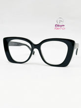Cargar imagen en el visor de la galería, &lt;div  title=&#39;MUJER | CUADRADO | GATO | ACETATO | NEGRO |  | Tipo Lente COMPLETO&#39; &gt; F2617 C1 &lt;/div&gt;
