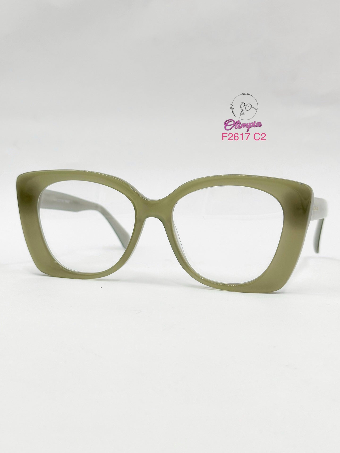 <div  title='MUJER | CUADRADO | GATO | ACETATO | VERDE |  | Tipo Lente COMPLETO' > F2617 C2 </div>