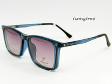 Cargar imagen en el visor de la galería, <div  title='Genero CLIP-ON | Forma UNISEX RECTANGULAR | Color  VERDE  |  | COMPLETOmmANCHOTOTAL | 145mmANCHODELENTE | 54mmALTURADELENTE | 41mmPUENTE | 18mmLONGITU' > FRED-2702 C3 </div>
