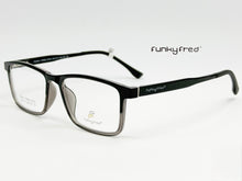 Cargar imagen en el visor de la galería, <div  title='Genero CLIP-ON | Forma UNISEX RECTANGULAR | Color  GRIS NEGRO |  | COMPLETOmmANCHOTOTAL | 140mmANCHODELENTE | 53mmALTURADELENTE | 35mmPUENTE | 17mmLON' > FRED-2703 C5 </div>
