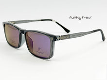 Cargar imagen en el visor de la galería, <div  title='Genero CLIP-ON | Forma UNISEX RECTANGULAR | Color  GRIS  |  | COMPLETOmmANCHOTOTAL | 146mmANCHODELENTE | 56mmALTURADELENTE | 48mmPUENTE | 17mmLONGITUD' > FRED-2706 C6 </div>
