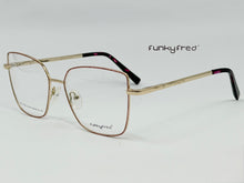 Cargar imagen en el visor de la galería, <div  title='Genero MUJER | Forma CUADRADO RECDTANGULAR | Color ROSA   | COMPLETO | 146mmANCHOTOTAL | 54mmANCHODELENTE | 46mmALTURADELENTE | 16mmPUENTE | 140mmLONG' > FRED-3016SP C4 </div>

