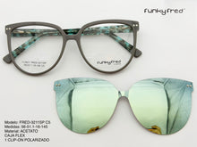 Cargar imagen en el visor de la galería, <div  title='Genero MUJER | Forma REDONDO  | Color GRIS   | COMPLETO | 140mmANCHOTOTAL | 54mmANCHODELENTE | 50mmALTURADELENTE | 16mmPUENTE | 145MMLONGITUDDEVARILLA' > FRED-3211SP C5 </div>
