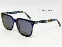 Cargar imagen en el visor de la galería, <div  title='Genero UNISEX | Forma CUADRADO  | Color AZUL   | COMPLETO | 145mmANCHOTOTAL | 55mmANCHODELENTE | 45mmALTURADELENTE | 19mmPUENTE | 145MMLONGITUDDEVARIL' > FRED-3214SP C2 </div>
