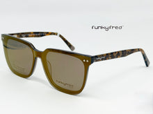 Cargar imagen en el visor de la galería, <div  title='Genero UNISEX | Forma CUADRADO  | Color CAFE   | COMPLETO | 145mmANCHOTOTAL | 55mmANCHODELENTE | 45mmALTURADELENTE | 19mmPUENTE | 145MMLONGITUDDEVARIL' > FRED-3214SP C3 </div>
