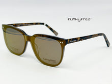 Cargar imagen en el visor de la galería, <div  title='Genero UNISEX | Forma CUADRADO  | Color CAFE   | COMPLETO | 146mmANCHOTOTAL | 55mmANCHODELENTE | 45mmALTURADELENTE | 18mmPUENTE | 145MMLONGITUDDEVARIL' > FRED-3215SP C3 </div>
