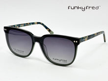 Cargar imagen en el visor de la galería, <div  title='Genero UNISEX | Forma CUADRADO  | Color VERDE   | COMPLETO | 146mmANCHOTOTAL | 55mmANCHODELENTE | 45mmALTURADELENTE | 18mmPUENTE | 145MMLONGITUDDEVARI' > FRED-3215SP C5 </div>
