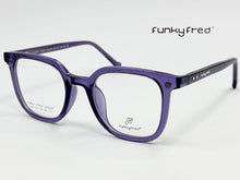 Cargar imagen en el visor de la galería, <div  title='Genero UNISEX | Forma CUADRADO  | Color MORADO   | COMPLETO | 150mmANCHOTOTAL | 50mmANCHODELENTE | 45mmALTURADELENTE | 24mmPUENTE | 146MM LON' > FRED-3402SP C3 </div>
