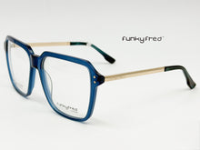 Cargar imagen en el visor de la galería, <div  title='Genero UNISEX | Forma CUADRADO  | Color AZUL   | COMPLETO | 153mmANCHOTOTAL | 58mmANCHODELENTE | 50mmALTURADELENTE | 18mmPUENTE | 145mmLONGITUDDEVARIL' > FRED-FF3510SP C4 </div>
