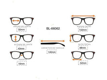 Cargar imagen en el visor de la galería, <div  title='Genero  | Forma UNISEX RECTANGULAR | Color  AMARILLO DORADO | NEGRO | COMPLETOmmANCHOTOTAL | 142mmANCHODELENTE | 50mmALTURADELENTE | 16mmPUENTE | 140m' > BL-66062 C1 </div>
