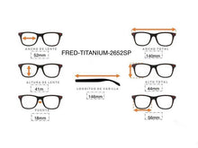Cargar imagen en el visor de la galería, FRED-TITANIUM-2652SP NG

