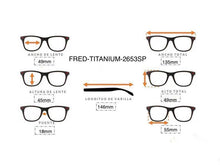 Cargar imagen en el visor de la galería, FRED-TITANIUM-2653SP NN

