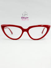 Cargar imagen en el visor de la galería, <div  title='Genero MUJER | Forma GATO  | Color ROJO   | COMPLETO | 145mmANCHOTOTAL | 53mmANCHODELENTE | 37mmALTURADELENTE | 18mmPUENTE | 145mmLONGITUDDEVARILLA | ' > ML5511 C3 </div>

