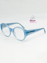 Cargar imagen en el visor de la galería, <div  title='Genero MUJER | Forma REDONDO  | Color AZUL   | COMPLETO | 140mmANCHOTOTAL | 50mmANCHODELENTE | 47mmALTURADELENTE | 20mmPUENTE | 140mmLONGITUDDEVARILLA' > ML5512 C4 </div>
